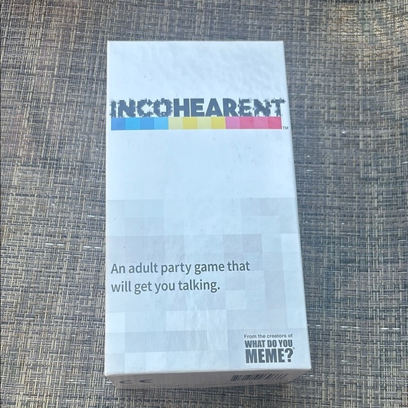 Incoherent Adult Card Game - Picture 1 of 2